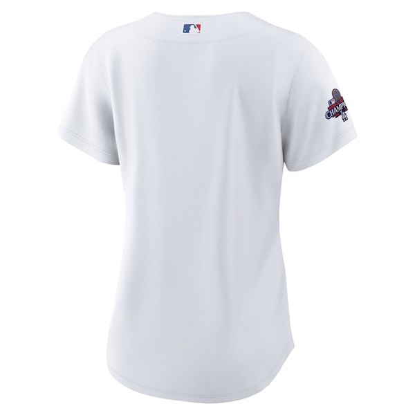 Los Angeles Dodgers Nike Women's 2024 World Series Champions Home Replica Jersey - White - Image 5
