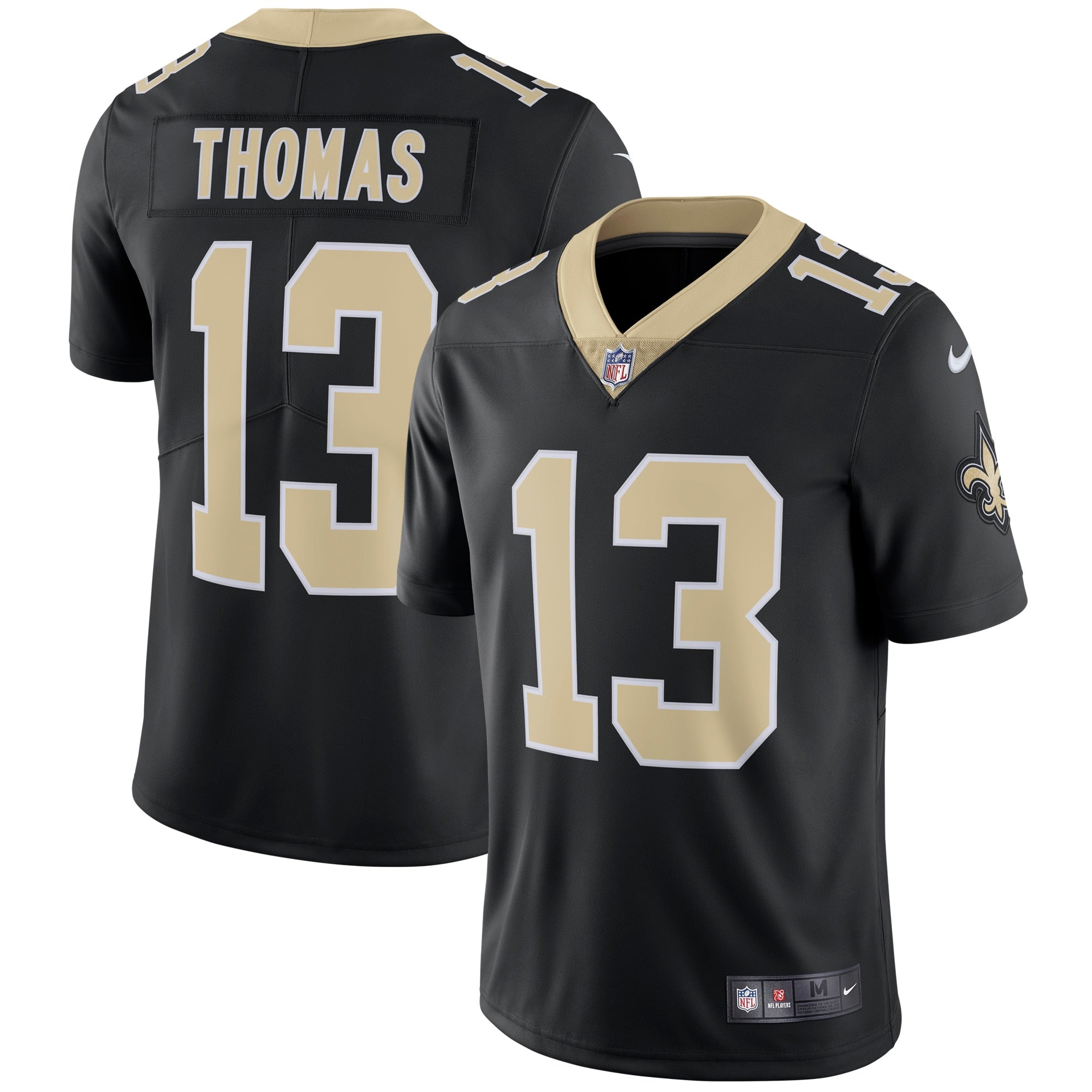 Michael Thomas New Orleans Saints Nike Vapor Untouchable Color Rush Limited Player Jersey - White/Black - Image 5