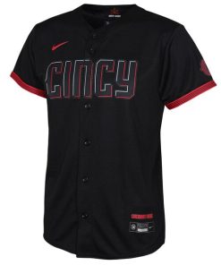 Alternative view of Joey Votto Cincinnati Reds Nike Toddler 2023 City Connect Replica Player Jersey - Black