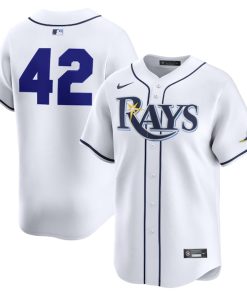 Tampa Bay Rays Nike Home 2025 Jackie Robinson Day Limited Jersey?¨C White