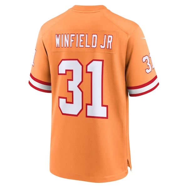 Antoine Winfield Jr. Tampa Bay Buccaneers Nike Throwback Game Jersey - Orange - Image 3