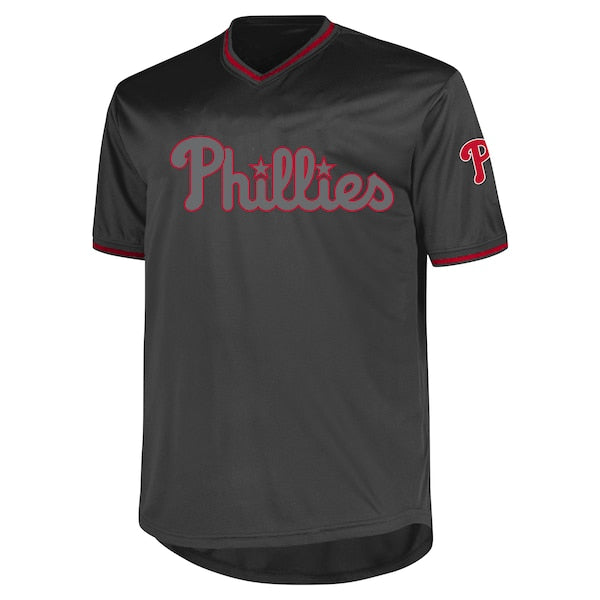 Philadelphia Phillies Profile Big & Tall Pop Fashion Jersey - Charcoal - Image 3