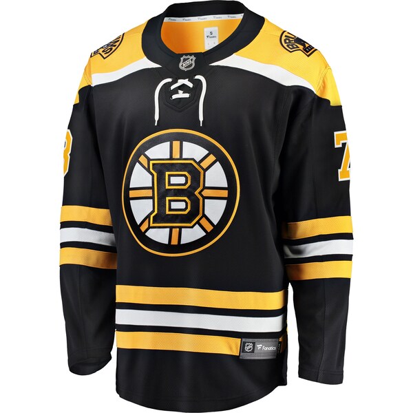 Charlie McAvoy Boston Bruins Home Premier Breakaway Player Jersey - Black - Image 2