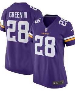 A.J. Green III Minnesota Vikings Nike Women's Team Game Jersey -  Purple