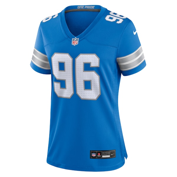 Kyle Peko Detroit Lions Nike Women's Game Jersey - Blue - Image 2
