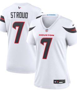 Alternative view of C.J. Stroud Houston Texans Nike Women's Alternate Game Jersey - Navy/Red/White