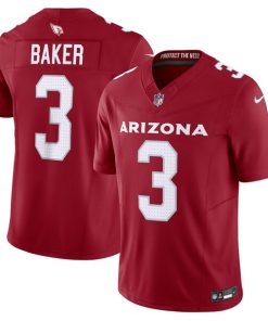Budda Baker Arizona Cardinals Nike Vapor F.U.S.E. Limited Jersey - Cardinal/White