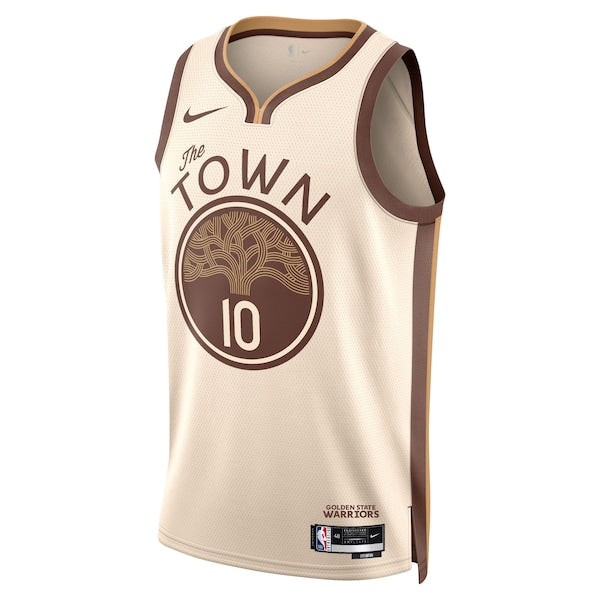 Jimmy Butler III Golden State Warriors Nike Unisex 2025/26 Swingman Jersey - Tan - City Edition - Image 2