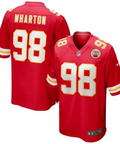 Tershawn Wharton Kansas City Chiefs Nike Game Jersey - Red