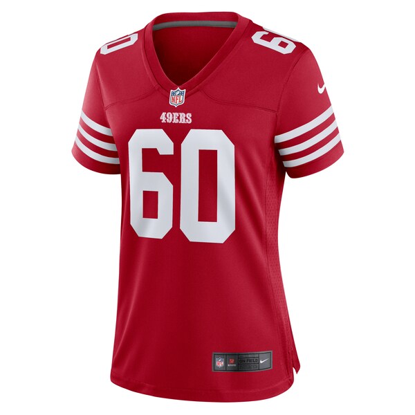 Sebastian Gutierrez San Francisco 49ers Nike Women's Team Game Jersey - Scarlet - Image 2