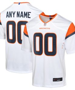 Denver Broncos Nike Youth Custom Game Jersey - White