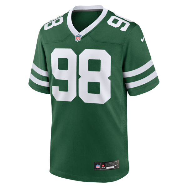 Mazi Smith New York Jets Nike Team Game Jersey - Legacy Green - Image 2