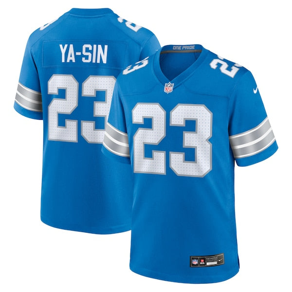 Rock Ya-Sin Detroit Lions Nike Team Game Jersey - Blue