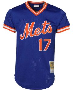 Alternative view of Keith Hernandez New York Mets Cooperstown Mesh Batting Practice Jersey Royal