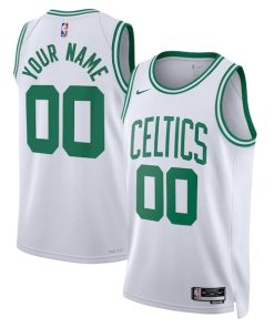 Boston Celtics Nike Unisex Swingman Custom Jersey White - Association Edition