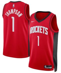 Amen Thompson Houston Rockets Nike Unisex Swingman Player Jersey - Icon Edition - Red