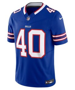 Alternative view of Von Miller Buffalo Bills Nike Vapor F.U.S.E. Limited Jersey - Royal