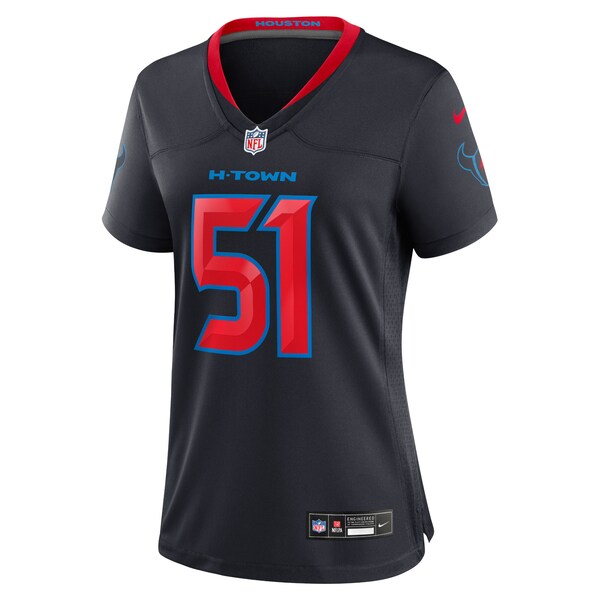 Will Anderson Jr. Houston Texans Nike Women's 2nd Alternate Game Jersey - Navy - Image 2