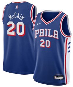 Jared McCain Philadelphia 76ers Nike Youth Swingman Jersey - Icon Edition - Royal