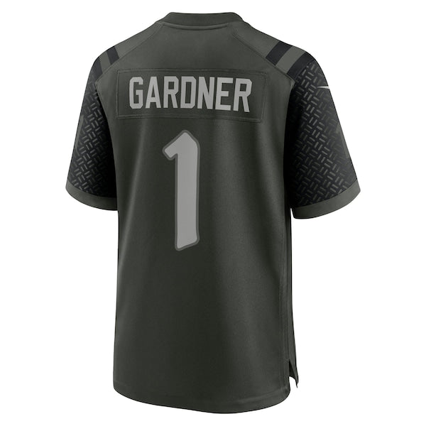 Ahmad Sauce Gardner New York Jets Nike 2025 Rivalries Collection Game Jersey - Gotham Green - Image 3