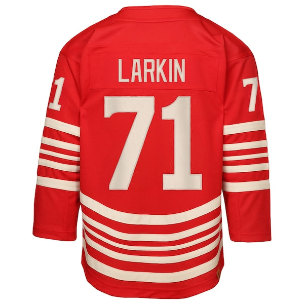 Dylan Larkin Detroit Red Wings Youth Centennial Replica Player Jersey - Red - Image 3