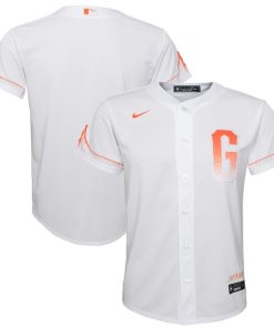 San Francisco Giants Nike Youth City Connect Replica Jersey - White