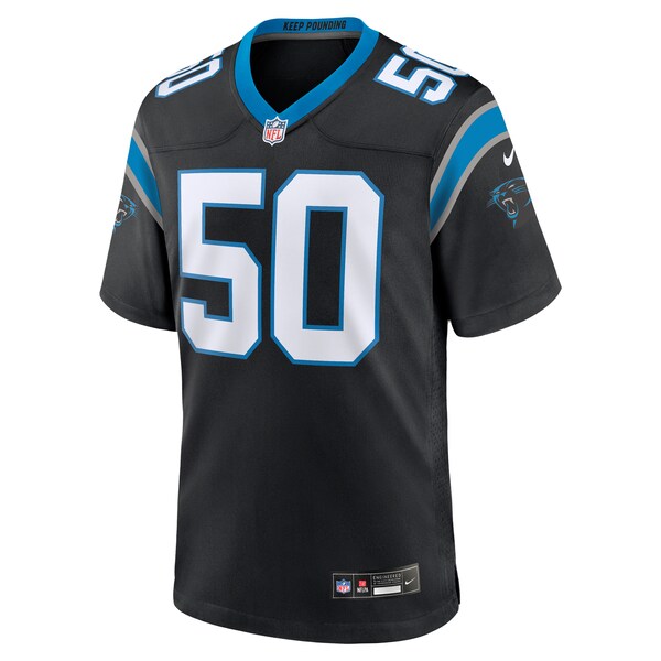 Robert Hunt Carolina Panthers Nike Game Jersey - Black - Image 3