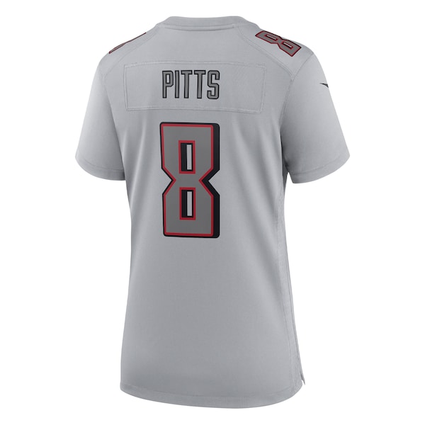 Kyle Pitts Atlanta Falcons Nike Women's Atmosphere Fashion Game Jersey - Gray - Image 3
