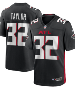 Keith Taylor Atlanta Falcons Nike Team Game Jersey -  Black