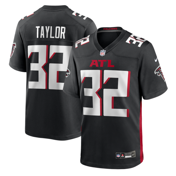 Keith Taylor Atlanta Falcons Nike Team Game Jersey - Black
