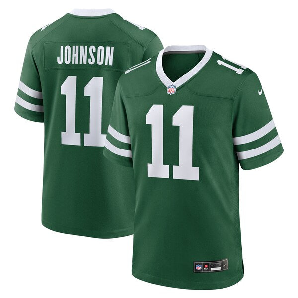 Jermaine Johnson II New York Jets Nike Team Game Jersey - Legacy Green - Image 2