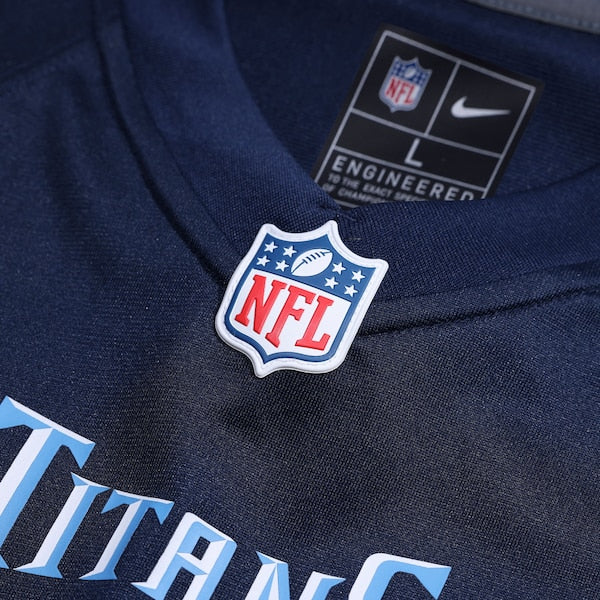 Mason Rudolph Tennessee Titans Nike Game Jersey - Navy - Image 4