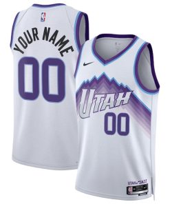 Utah Jazz Nike Unisex Swingman Custom Jersey - Association Edition - White