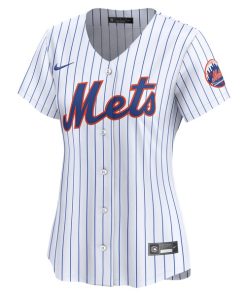 Alternative view of New York Mets Nike Women's Home Limited Jersey - White