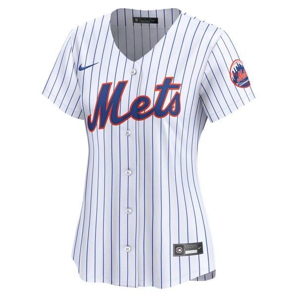 New York Mets Nike Women's Home Limited Jersey - White - Image 2