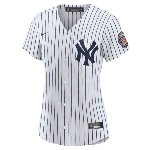 CC Sabathia New York Yankees Nike Women's 2025 Baseball Hall of Fame Replica Jersey - White - Image 2