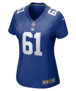 Alternative view of John Michael Schmitz New York Giants Nike Women's Team Game Jersey -  Royal