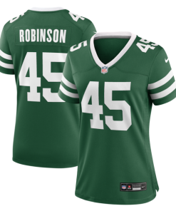 Mark Robinson New York Jets Nike Women's Team Game Jersey - Legacy Green