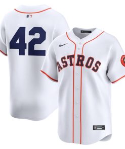 Houston Astros Nike 2024 Jackie Robinson Day Home Limited Jersey?¨C White