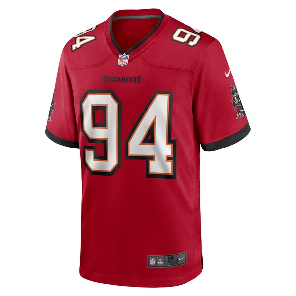 Calijah Kancey Tampa Bay Buccaneers Nike 2023 NFL Draft First Round Pick Game Jersey - Red - Image 2