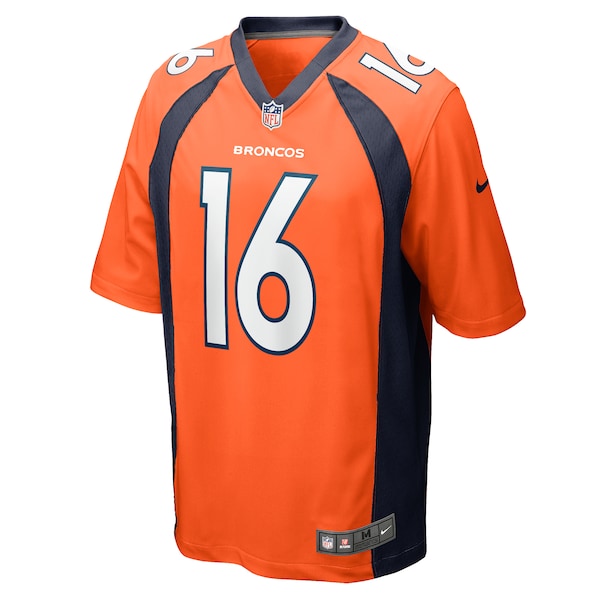 Wil Lutz Denver Broncos Nike Game Jersey - Orange - Image 2
