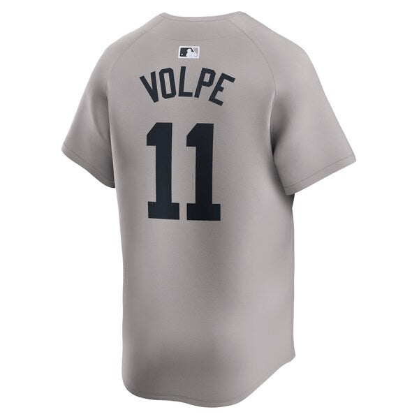 Anthony Volpe New York Yankees Nike Away Limited Player Jersey - Gray/White - Image 4