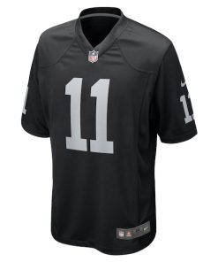 Alternative view of Tre Tucker Las Vegas Raiders Nike Team Game Jersey -  Black