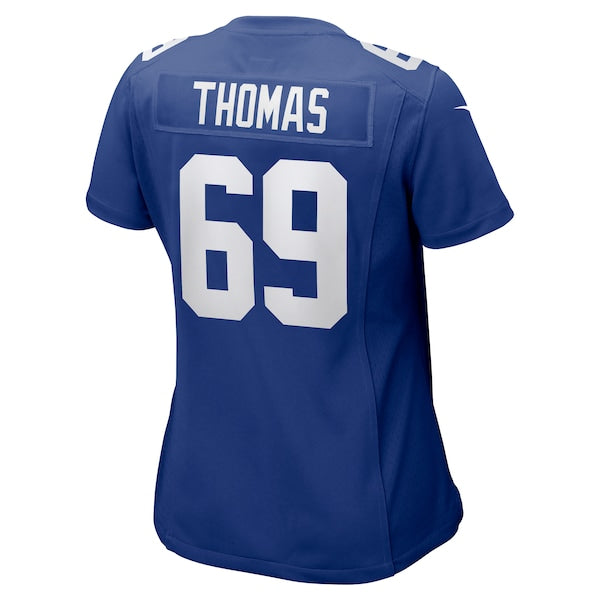 Jaylon Thomas New York Giants Nike Women's Team Game Jersey - Royal - Image 3