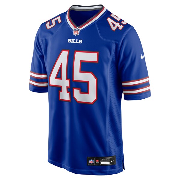 Shaq Thompson Buffalo Bills Nike Team Game Jersey - Royal - Image 2