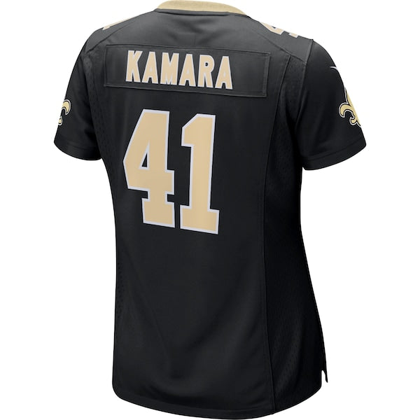 Alvin Kamara New Orleans Saints Nike Women's Game Jersey - Black - Image 3