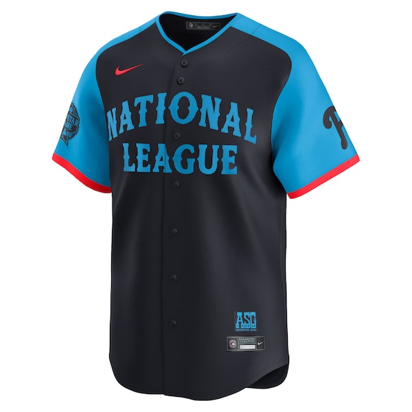 Trea Turner National League Nike 2024 MLB All-Star Game Limited Player Jersey - Navy - Image 2