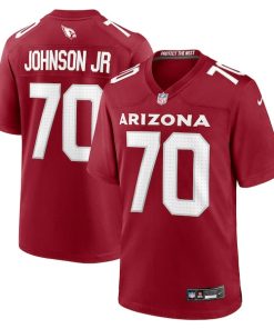 Paris Johnson Jr. Arizona Cardinals Nike 2023 NFL Draft First Round Pick Game Jersey - Cardinal