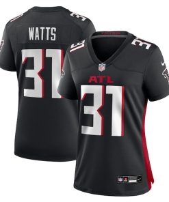 Xavier Watts Atlanta Falcons Nike Women's Team Game Jersey -  Black