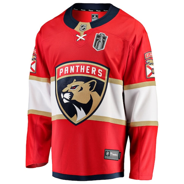Florida Panthers 2025 Stanley Cup Final Home Breakaway Jersey - Red - Image 2